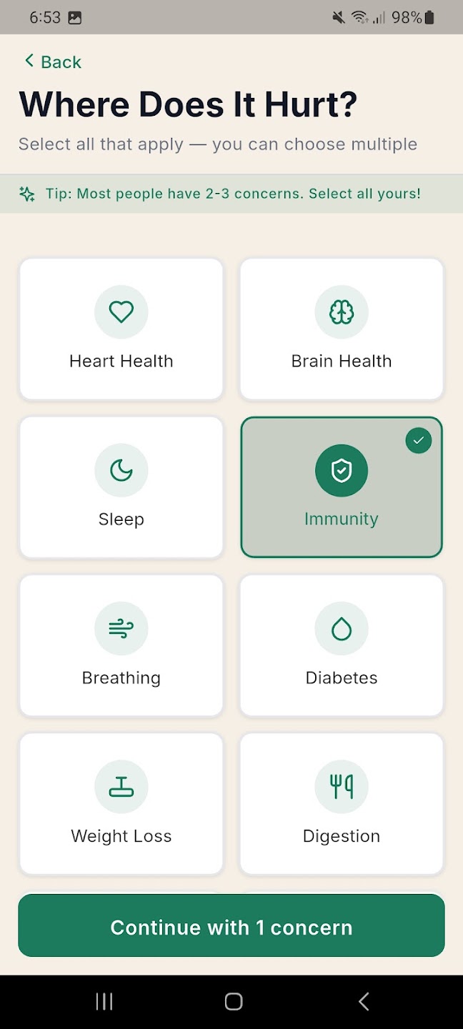 Healing Runes — Wellness Tracker — screenshot 3