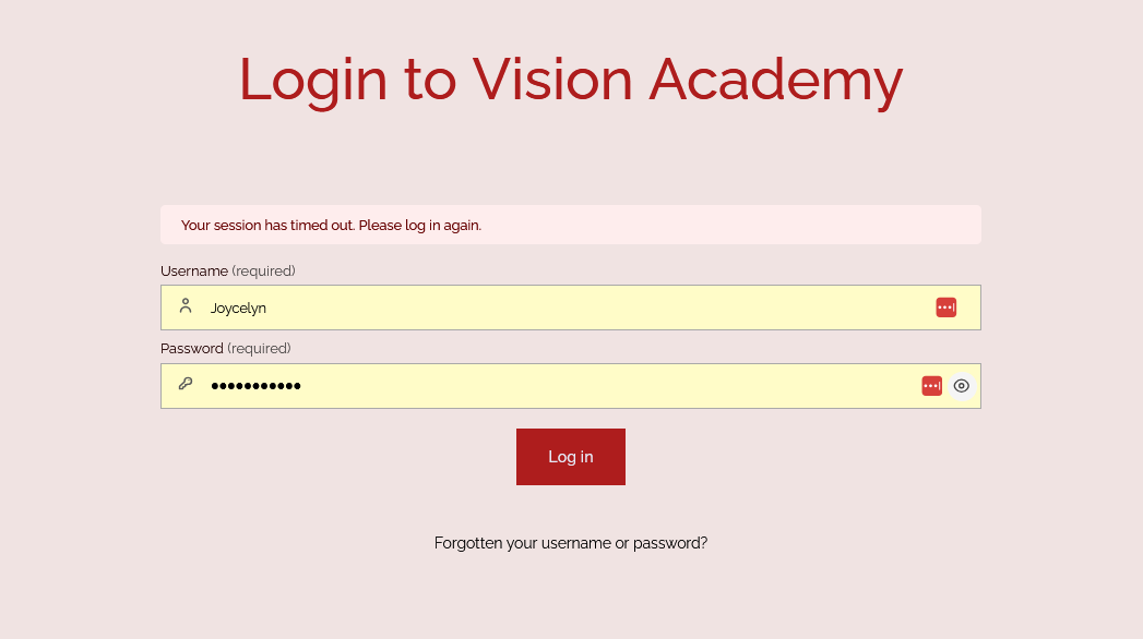 Vision Academy — Custom Moodle Theme — screenshot 2
